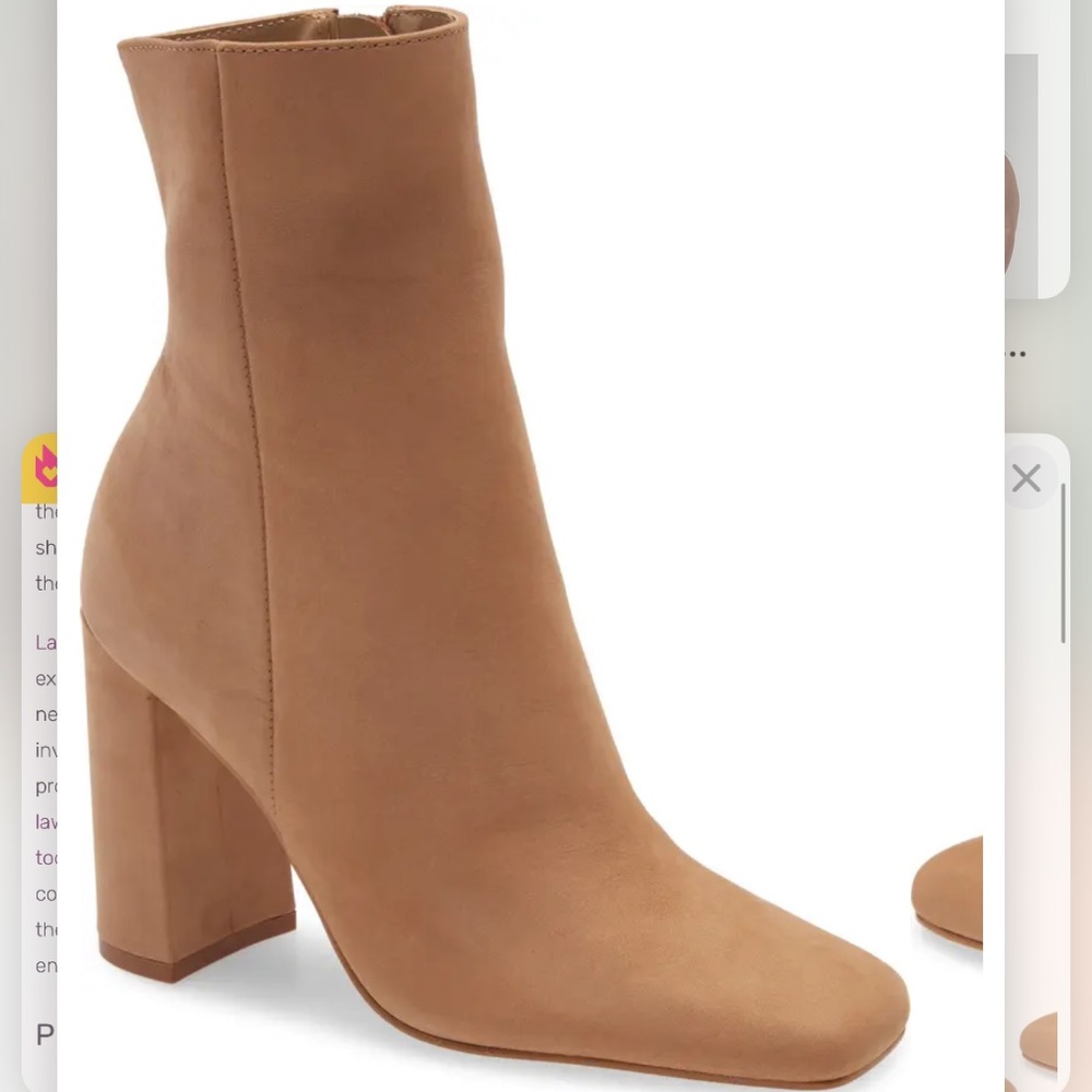Steve Madden New womens 9.5 Lourde square toe boot